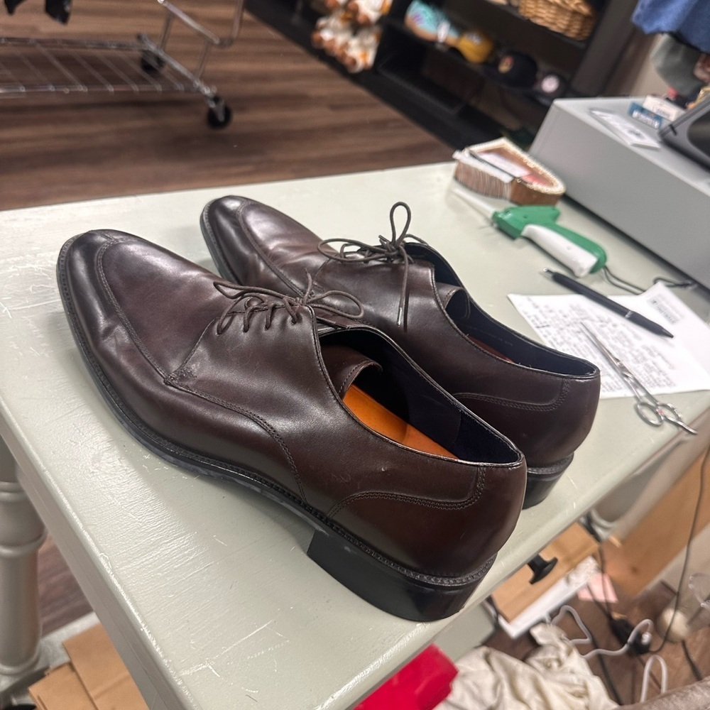 Cole Haan dark brown dress shoes men’s size 13